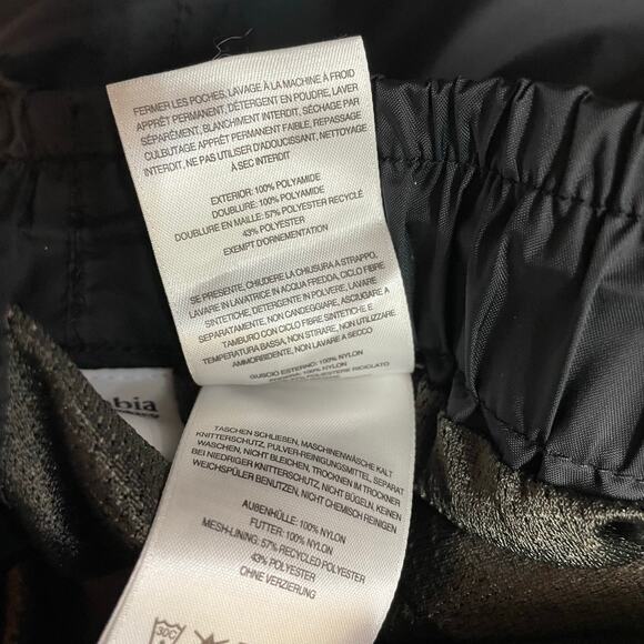 Columbia Omni-Tech Seam Sealed Waterproof Rain Pants Black Nylon Outdoors XXL - Picture 11 of 12